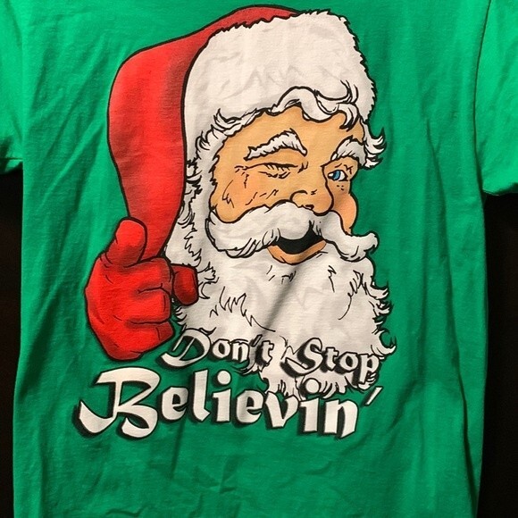 December 25th brand t shirt . Don’t stop believin’.‎ Size S - Picture 2 of 6